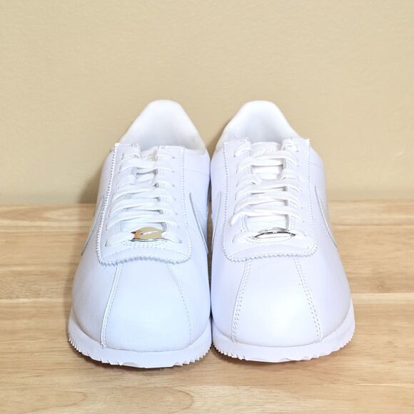 Nike Cortez 23 Premium Shoes Triple White FB6877-100 Women's Size 10 Men's 8.5 - Picture 2 of 8